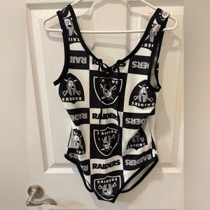 NFL Raiders Body suit/Swim suit‎